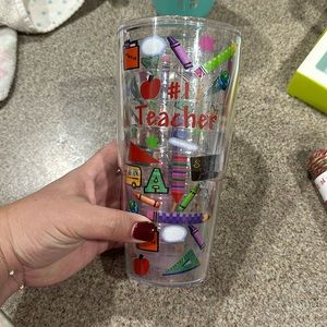 #1 Teacher Tervis Tumbler 24 oz